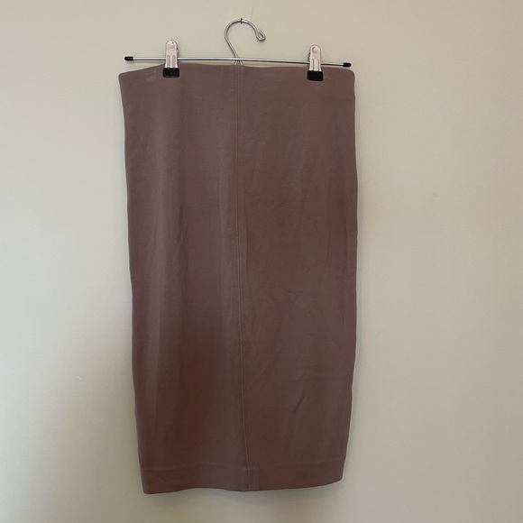 Aritzia Wilfred Lis Taupe Pencil Skirt - Picture 5 of 9
